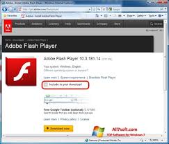 To get this, open the adobe website and select the icon to get adobe flash player. Download Adobe Flash Player For Windows 7 32 64 Bit In English