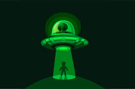 One is the drop shadow for the light mode and the other is the glow for the dark mode. Alien Invasion Earth Flying Ufo At Night Graphic By Aryo Hadi Creative Fabrica
