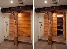 6′ x 8′ or 8′ x 8′ would be about the limit. 17 Sauna And Steam Shower Designs To Improve Your Home And Health Sauna Design Sauna Diy Sauna Shower