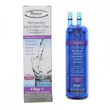 This bluaqua water filter 1 replacement for whirlpool refrigerator water filter 1 edr1rxd1 w10295370 & kenmore 9930 water filter will help purify water we drink every day from fridge or refrigerator. Whirlpool W10295370 Pur Filter1 Refrigerator Water Filter 1 Pack