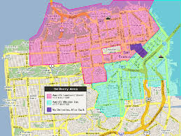 There are pockets to be avoided between downtown and the eastern. San Francisco Ghetto Areas