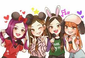 Contact blackpink fanart on messenger. Fanart Blackpink Ot4 Pink Drawing Chibi Friend Cartoon