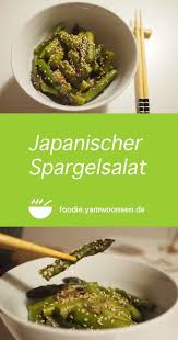 Interne Weiterleitung Spargelsalat Japanisches Essen Asiatische Rezepte
