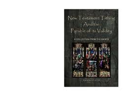 › who should i tithe to. Pdf New Testament Tithing And The Parable Of Its Validity Robert Bellani Academia Edu