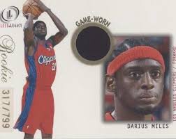 Darius Miles Basketball 2000-01 Season Sports Trading Cards & Accessories  for sale