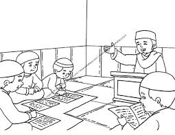 Dia adalah aisha gadis cilik berkerudung dalam cerita taman surga. Gambar Anak