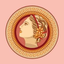 Free Download Aphrodite Ancient Greek Logo Vector Vector Art Design Vector Free Vector Logo