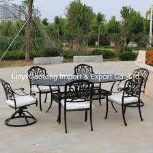 Maybe you would like to learn more about one of these? 7 Piece Metal Patio Conversation Dining Tables Chairs Outdoor Bistro Garden Furniture Set China Outdoor Dining Set Bistro Table Chairs Made In China Com
