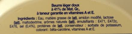 Elle Vire Le Beurre Leger 41 Cuisson Tartine 500g