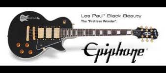 Luthier Guitar Epiphone Black Beauty 3 Hb Pick Ups