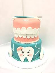 Dentist School Graduation Cake Dental Cake Graduation Cakes Dentist Cake