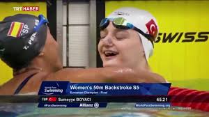 Milli Yuzucu Sumeyye Boyaci Dan Buyuk Basari Youtube