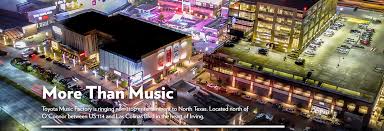 With its central location in irving, tx, toyota music factory is the soul of the entire dfw metroplex, bringing an energy that will satisfy any taste in food, music, and movies. Awesome Venue For Music Shopping Dining And More Just Minutes Away From Valley Ranch Music Factory Music Valley Ranch