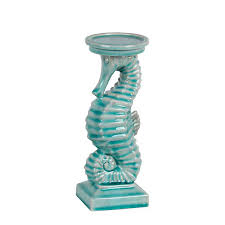 Maybe you would like to learn more about one of these? Blue Seahorse Candle Holder 12 In Kirklands