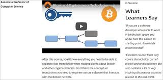 An introduction to cryptocurrencies and the technology that powers them (cryptography, crypto trading, digital assets, nft). Top Blockchain Certification And Training Courses For 2021