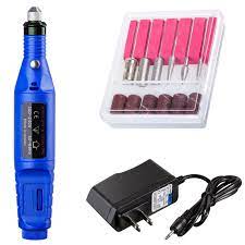 Nail File Drill Kit Electric Manicure Pedicure Acrylic Portable Salon Machine Ebay Pedicure Machine Nail Drill Manicure And Pedicure