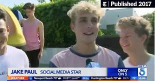 The clip, filmed eight months ago in palm springs, shows the young actor using a racial slur while. Jake Paul A Reality Villain For The Youtube Generation The New York Times