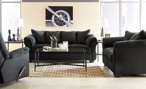 Black living room tables set. Darcy Black Living Room Set Signature Design Furniture Cart