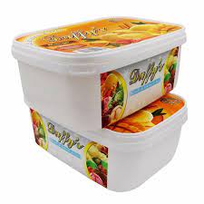 food packaging plastic container with waterproof box for frozen ice cream containers fragile wrap
