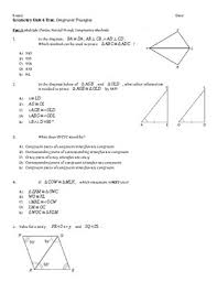 Given that dabc @ dxyz, identify and mark all of the congruent corresponding parts. Congruent Triangles Test By Melen Math Teachers Pay Teachers