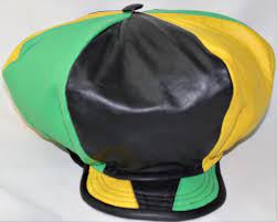 Large Leather Rasta Apple Apple Jack Hat Etsy Jack Hat Rasta Leather
