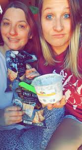 Aldi's chicken salad and pita chips combo