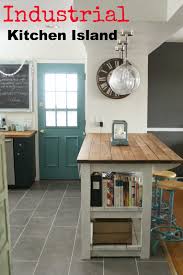 my industrial look kitchen island (and