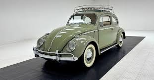 Image result for Pastel Green 1950 Beetle