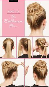 The long hair that flows from the bun should then be weaved into one. 20 Pretty Braided Updo Hairstyles Popular Haircuts Hair Styles Braided Hairstyles Updo Long Hair Styles