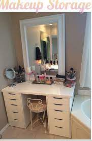 makeup storage for dressing table makeup storage acrylic containers makeup storage for dressing in 2020 bedroom v in 2021 bedroom vanity set ikea vanity bedroom vanity