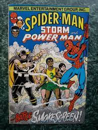 Spider-Man, Storm, and Power Man Battle Smokescreen! (1992 MARVEL) w/ bonus  copy | eBay