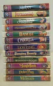 Walt Disney Masterpiece Collection Vhs Tapes Lot Of 12 Vhs Walt Disney Vhs Tapes