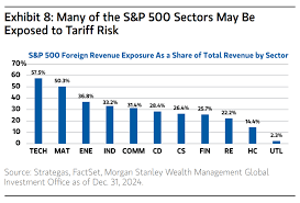 This chart shows which S&P sectors may be facing the most tariff risk