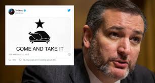 Fresh off telling texans to stay home earlier in the week, cruz has apparently fled texas for the tropical confines of cancun. Ted Cruz Criticized For Sharing Come And Take Thanksgiving Meme As Texas Morgues Overflow With Coronavirus Victims