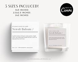 5 out of 5 stars. Candle Label Template Design Macarons And Mimosas