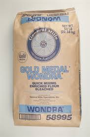 It needs an added banana to really enhance the flavor, though. Gold Medal Wondra Quick Mixing Enriched Flour 50 Lb Bag