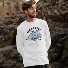 Mr Spotty Manta Ray Men's Jumper