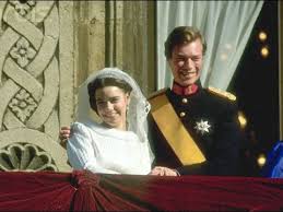 Epa04311997 princess tessy (r) and prince louis (l) of luxembourg arrive with their children for the baptism ceremony of princess amalia of luxembourg. Love Story Maria Teresa And Henri Of Luxembourg Youtube