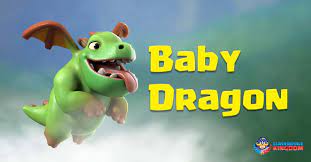 Baby Dragon And His Fire Spitting Clash Royale Kingdom