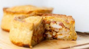 Cape Malay Chicken And Bacon Hand Raised Pie Pepper And Stew Malay Dessert Recipe Food Dessert Recipes