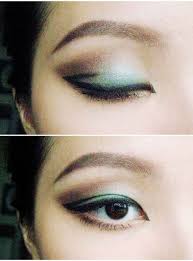 Black And Blue Inner Corner Of Eye Add A Little Black Eyeliner In The Crease And In The Inner Corner Asian Eye Makeup Eye Makeup Makeup