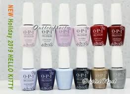 details about opi soak off gelcolor new collection hello kitty holiday 2019 pick any gel