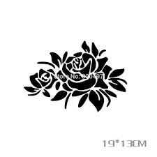 Unduh 78 ide tato tribal bunga paling bagus. 10 X Neueste Design Auto Styling Schone Blumen Rose Auto Aufkleber Aufkleber Fur Vw Honda Toyota Chevrolet Ford Hyundai Volkswagen Aliexpress