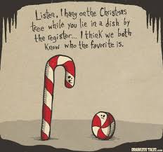 I couldn't find a source that could identify why or when red stripes were added to candy canes (except for debunked christmas myths). Candy Cane Puns