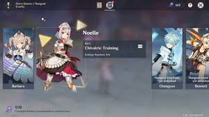 Genshin impact dating sim guide barbara : Genshin Impact Noelle Hangout Event Memories How To Unlock All The Endings Attack Of The Fanboy