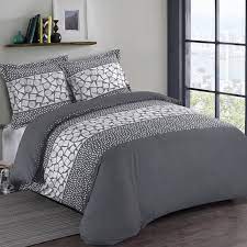 Et si vous avez chaud la nuit et recherchez. Vision Parure De Couette Arthur 100 Coton 1 Housse De Couette 240 X 260 Cm 2 Taies D Oreiller 65 X 65 Cm Gris Anthracite Achat Vente Housse De Couette Et Taies Cdiscount