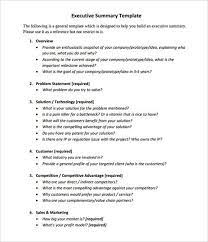 free sample example format download premium templates executive summary template type 5 construction examples