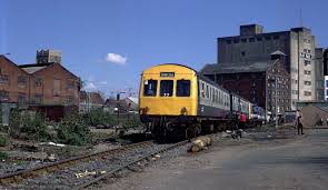 2x2 Car Class 101 Dmu Sets With The Bls Orwell Docker Railtour In Ipswich Docks Ipswich British Rail Orwell