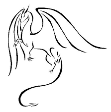 Image Result For Simple Line Drawing For Kids Dragon Images Simple Dragon Drawing Dragon Drawing