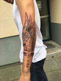 Tattoos for men 40 shark tooth tattoos for men want to see the world's best shark tooth tattoo ideas? 50 Coolest Forearm Tattoo Men Sleeve Trend 2019 Cool Forearm Tattoos Arm Tattoos For Guys Angel Wings Tattoo